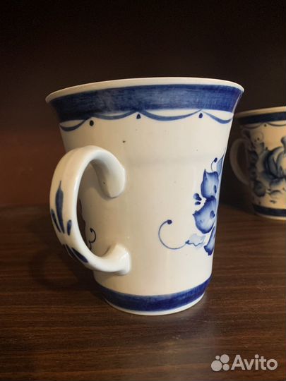 Гжель Кружки 12 см