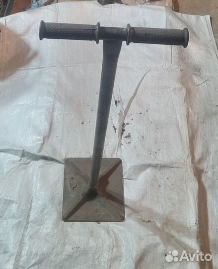 Трамбовка ручная