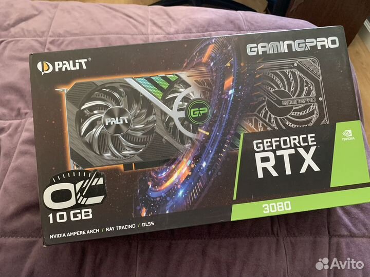 Видеокарта RTX 3080 Palit GamingPro