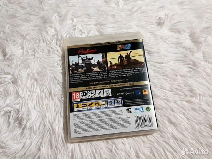 PS3. GTA IV: Episodes From Liberty City. Обмен