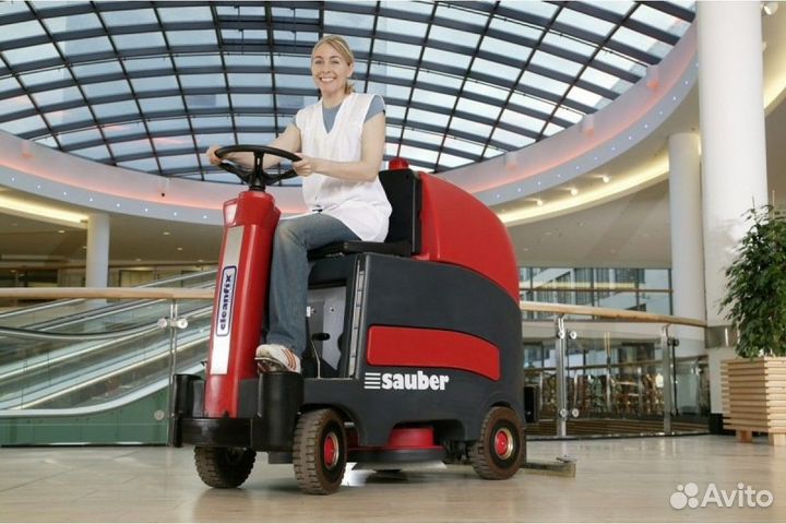 Уборщица/к -бригадир на поломоечной машине