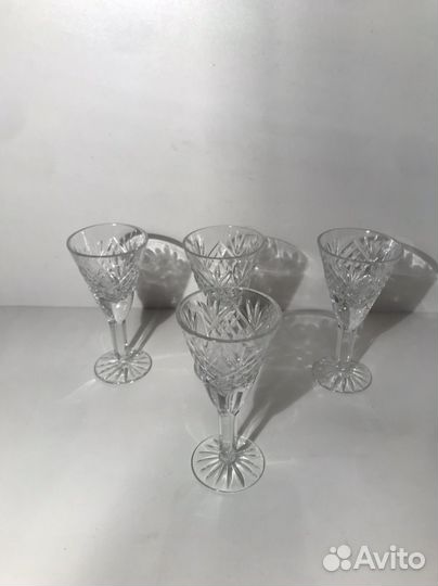 Хрустальные рюмки СССР 4+2