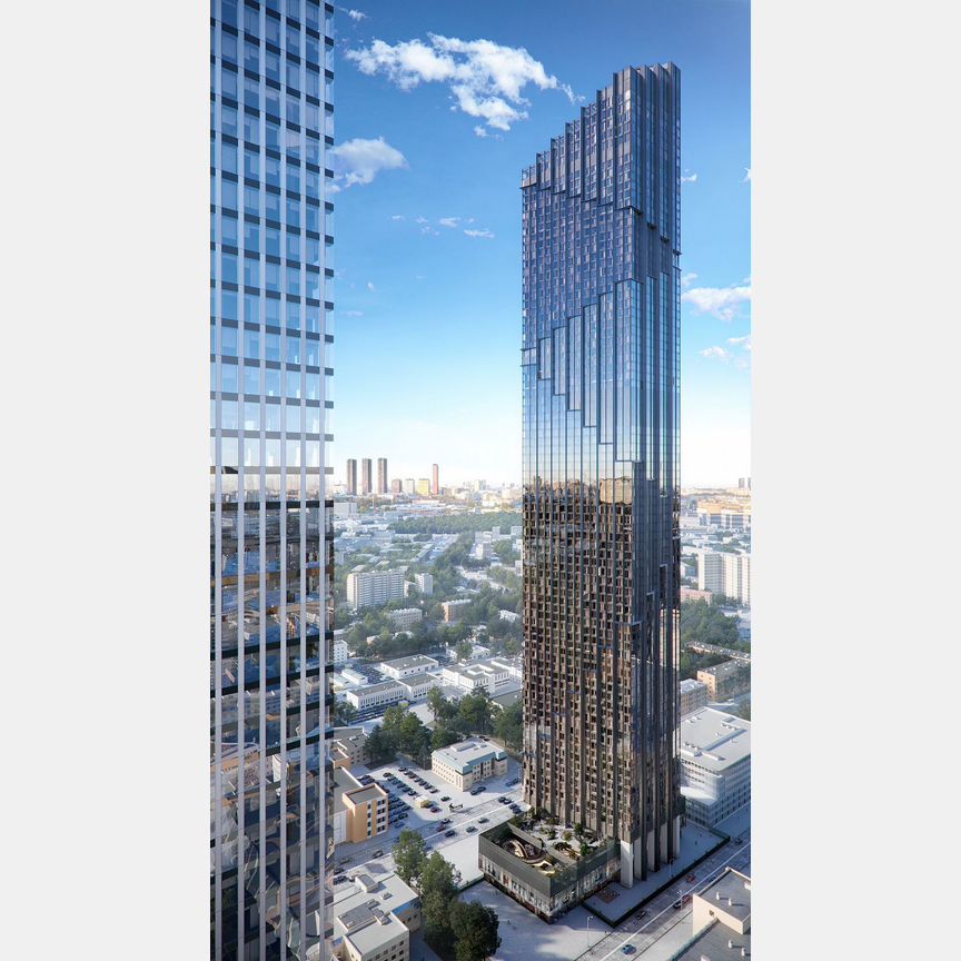 3-к. квартира, 126,3 м², 41/85 эт.