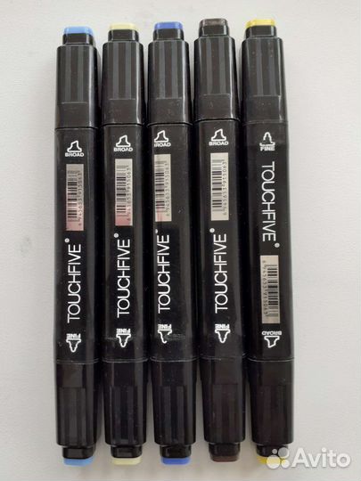 Фломастеры двухстороннии