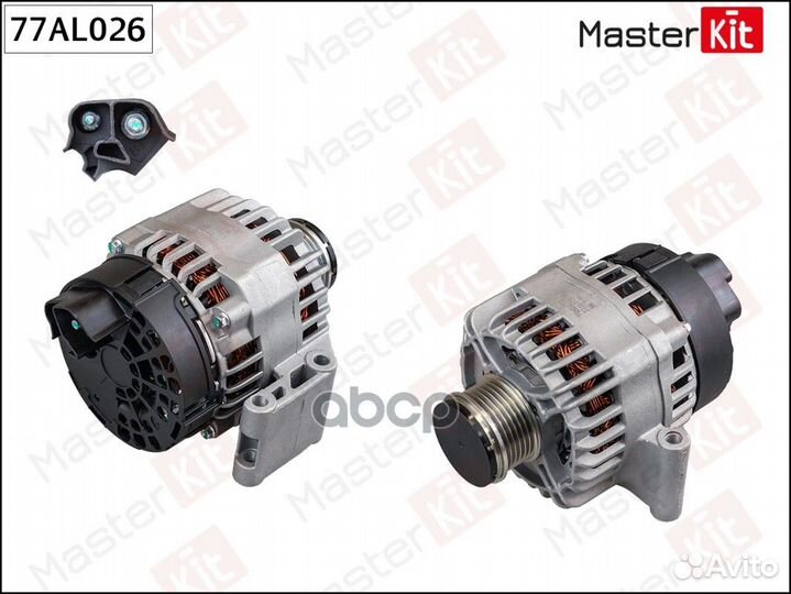 Генератор fiat/opel 1.3 cdti 90A 77AL026 MasterKit