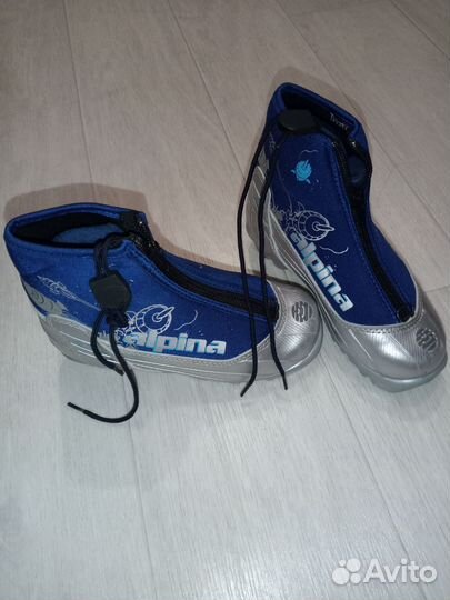 Лыжные ботинки alpina размер 32