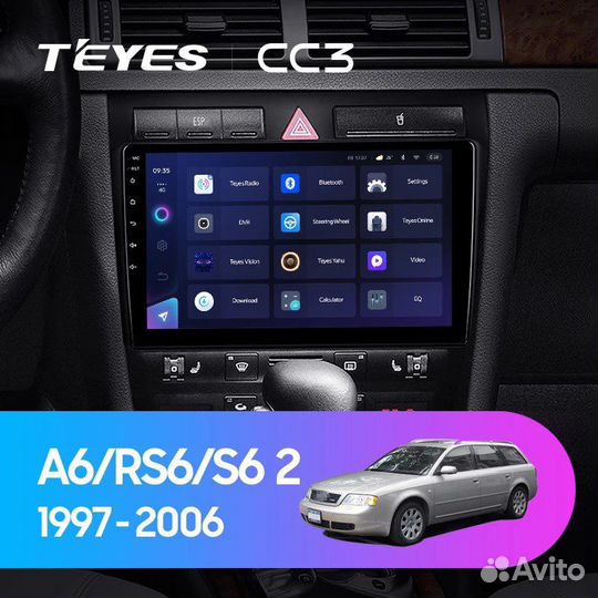 Teyes cc3 магнитола Audi A6