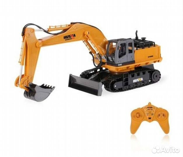 Радиоуправдяемый экскаватор-бульдозер гусеничный