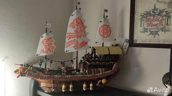 Конструктор lego Ninjago Летающий корабль Мастера