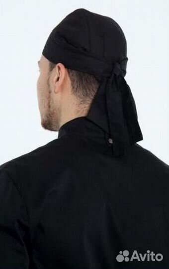 Чёрный китель поварской мужской оптом