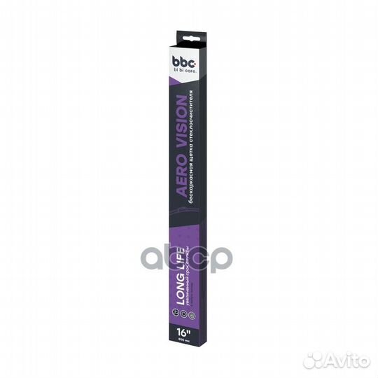 Щетка стеклоочистителя бескаркасная 400мм 