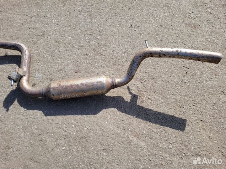 Глушитель в сборе на Ford Focus 3