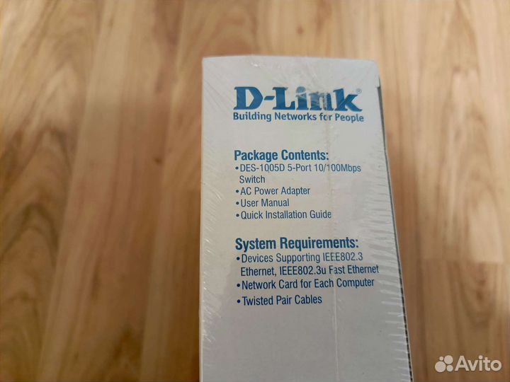 Коммутатор D-link DES-1005D новый