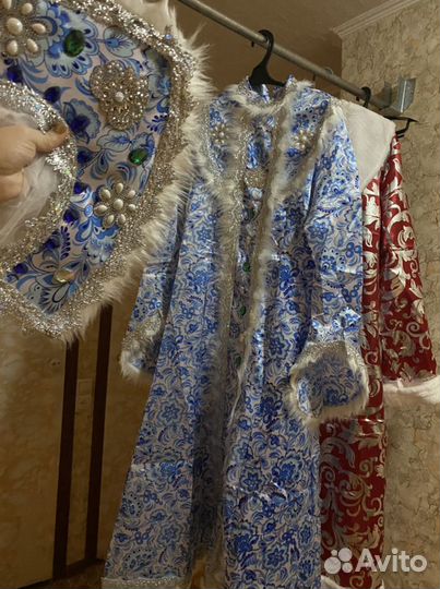 Костюм дед мороза и снегурочки