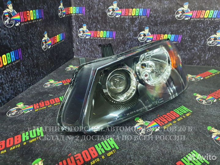 Фара левая nissan almera n16 альмера ниссан новая