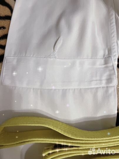 Пояс и брюки для дзюдо