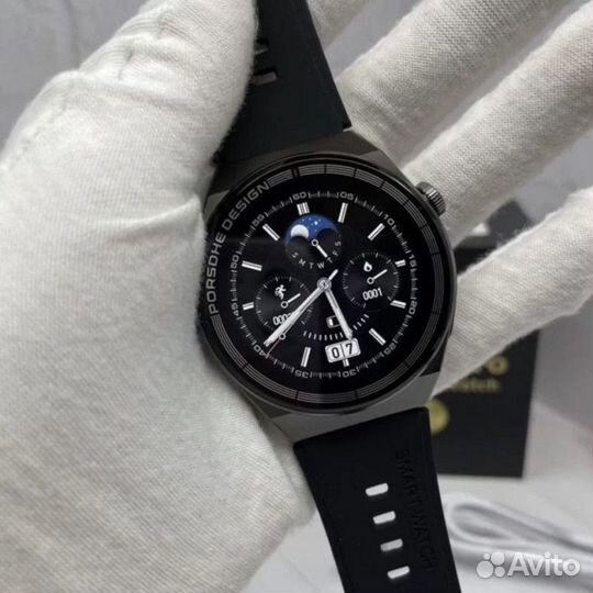 Смарт часы x5 pro круглые 46 mm