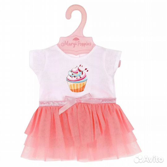 Одежда для кукол 38-43 см футболка и юбочка Mary P