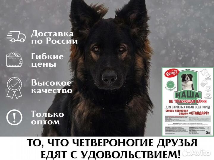 Корм для собак от производителя оптом