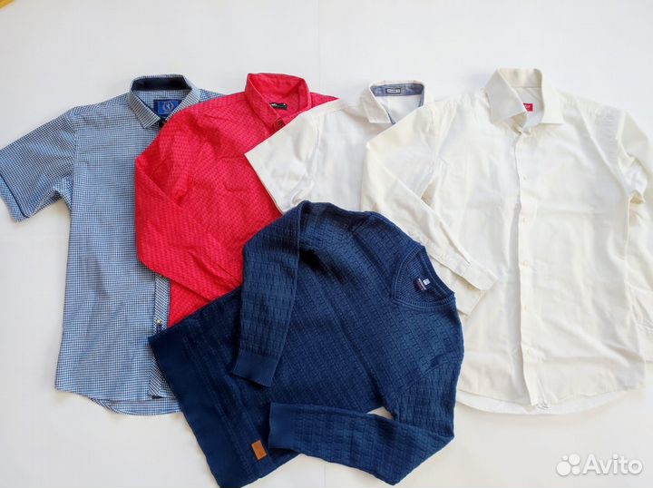 Цена за всё. Мужские вещи на 48 размер пакетом