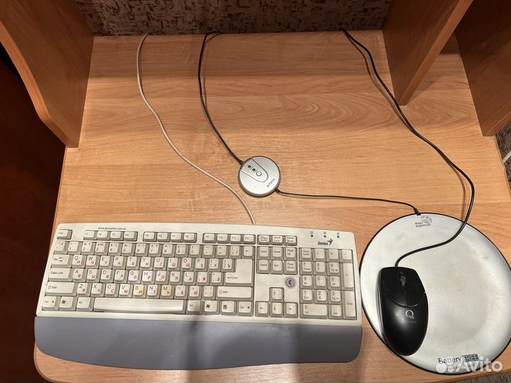 Мышь, клавиатура, коврик