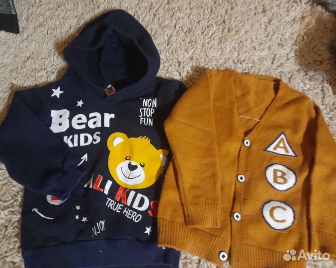 Вещи для мальчика, на размер 92-98-104, пакетом