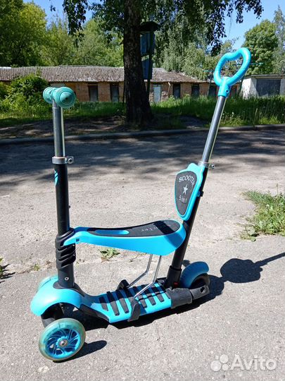 Самокат 2в1