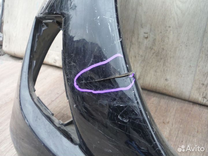 Бампер передний peugeot 107 2011