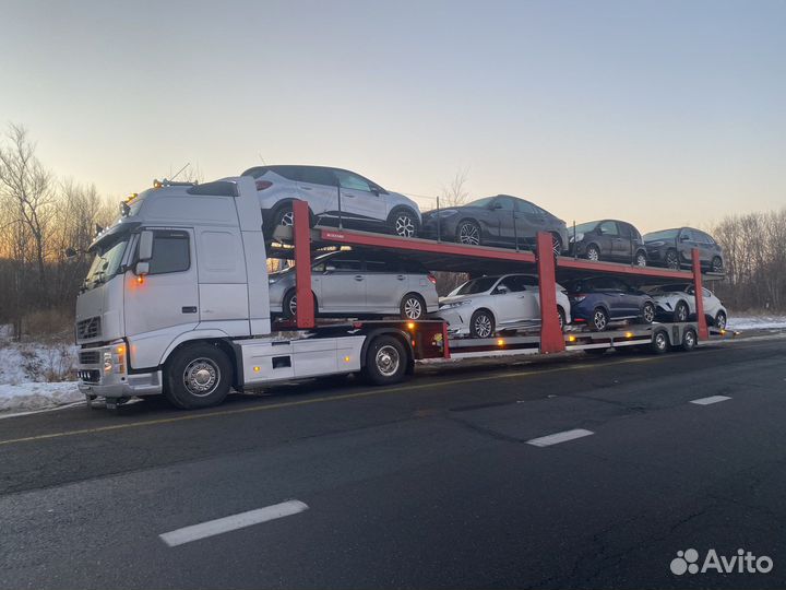 Доставка автомобилей на автовозе