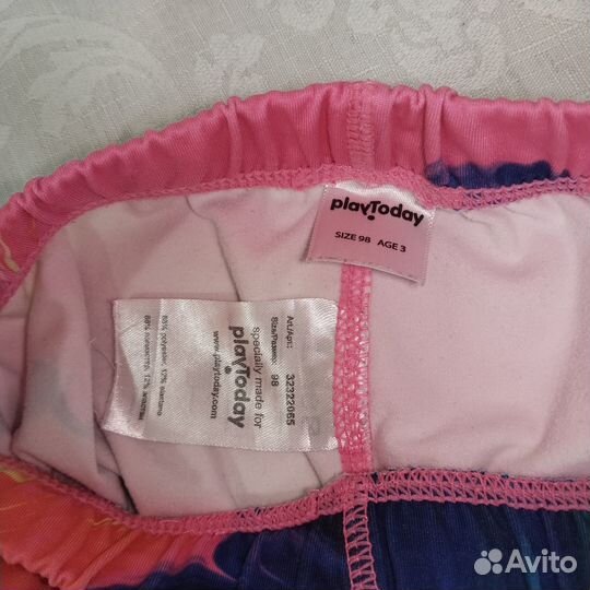 Термобелье комплект PlayToday 98 р разводы