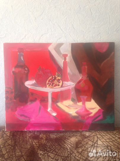 Картина, холст, акрил