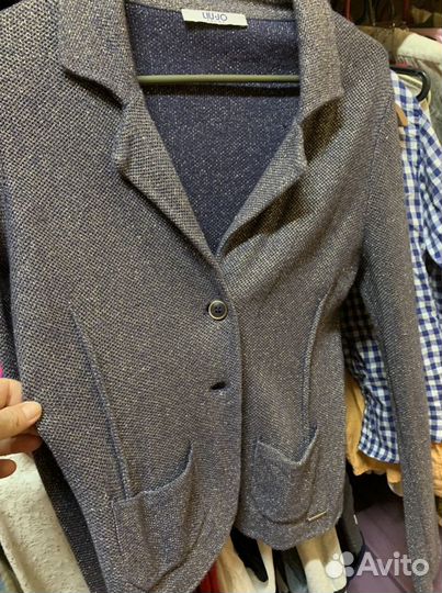 Пиджак трикотажный женский