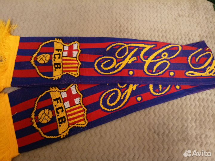 Футбольный шарф фк Барселона