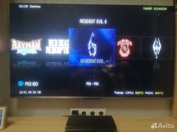 Sony PlayStation 3 super slim Hen 500gb прошитая
