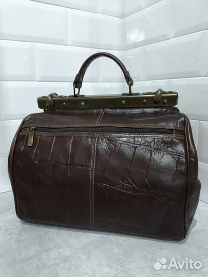 Edmins Саквояж кожаный