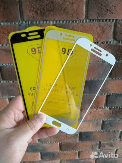 Защитное стекло на samsung galaxy A7(2017)