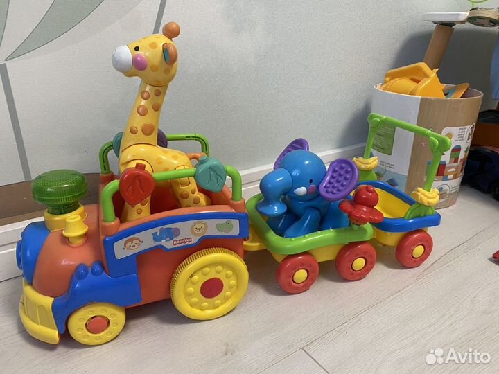 Фирменные игрушки Elc, Fisher-Price, vtech и тд