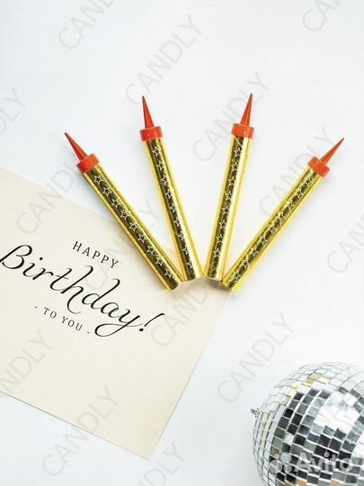 Свечи для торта фонтан