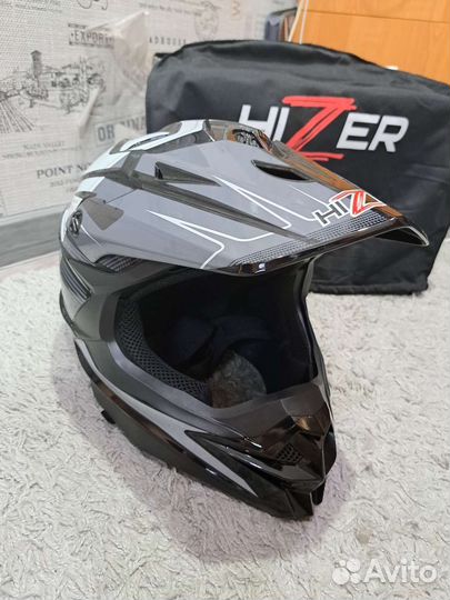 Шлем для мотокросса hizer