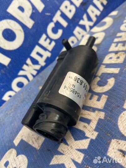 Моторчик омывателя лобового стекла. Scania