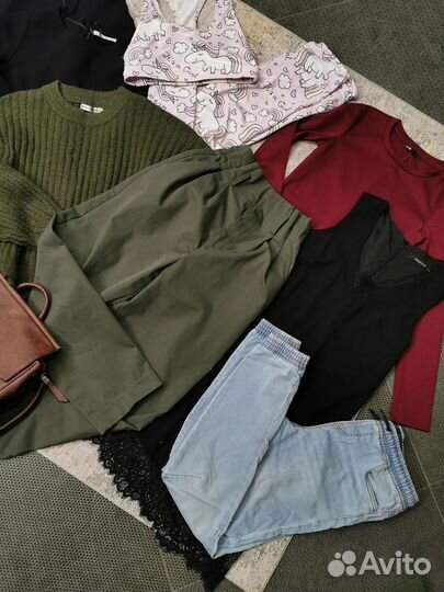 Пакет женских вещей Xs-s. Zara h&m