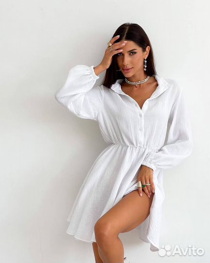 Платье летнее женское Муслин