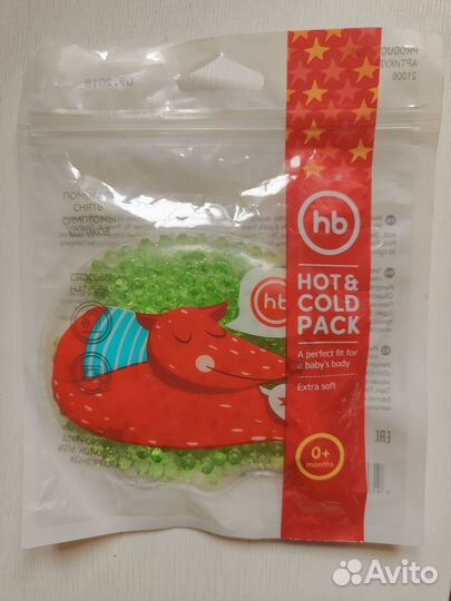 Детская гелевая грелка от коликов и боли