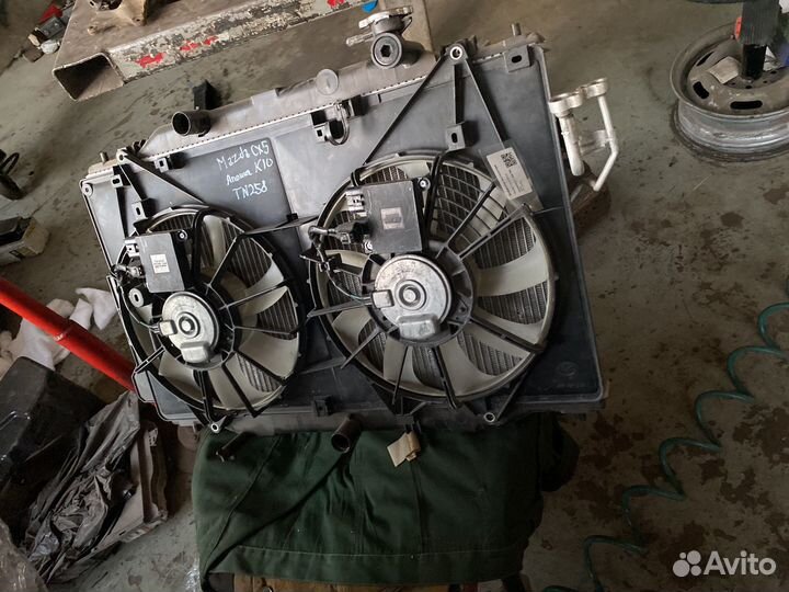 Диффузор с вентиляторами мазда сх5