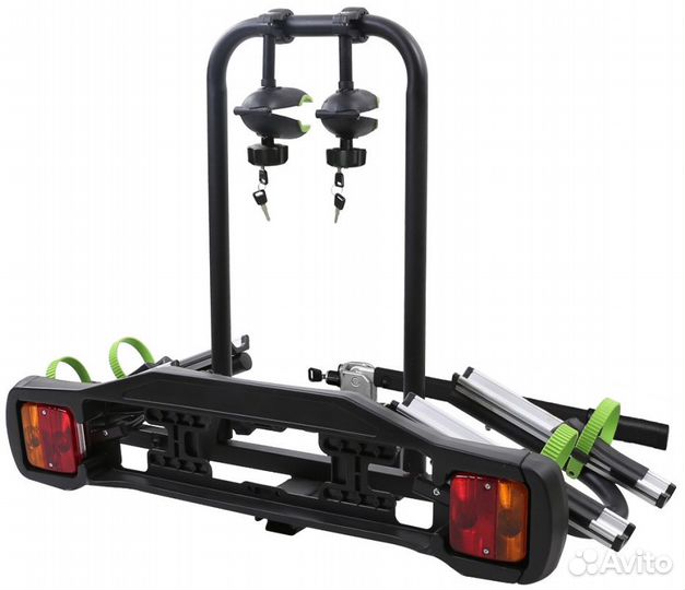 Велобагажник на фаркоп для перев. 2-х велосипедов