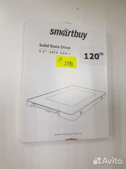 SSD диск 120 GB SATA 3.0, 7мм