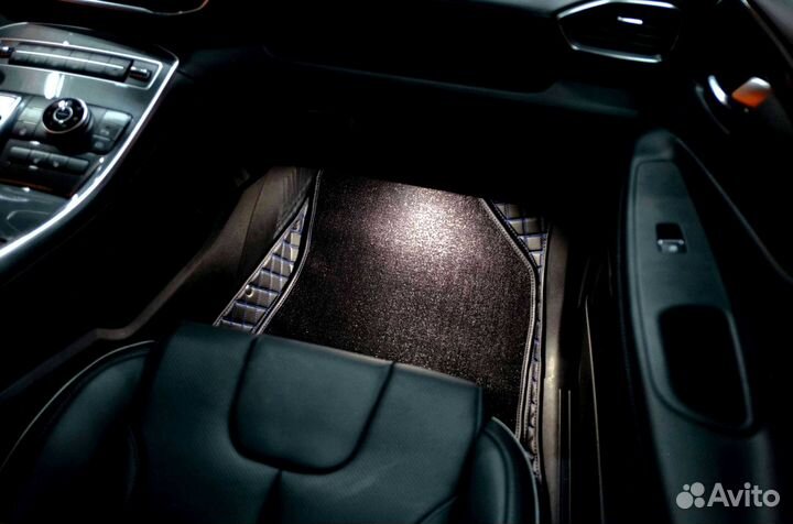 Коврики на заказ на Hyundai Santa Fe 2021г