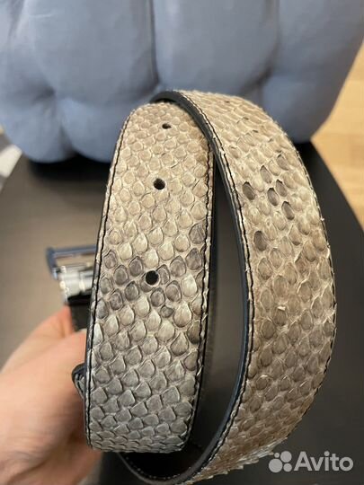 Ремень женский кожа питона новый