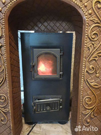 Каминная печь бу