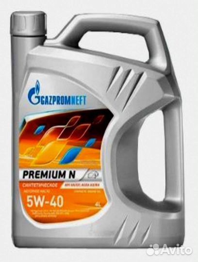 Моторное масло Premium N 5W40 SN/CF синт. 4л